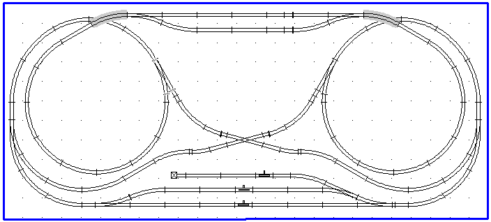 Gleisplan Zweiter Kreis