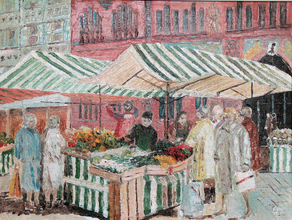 Gem�semarkt am Marktplatz